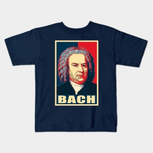 Bach Propaganda Poster Pop Art Kids T-Shirt